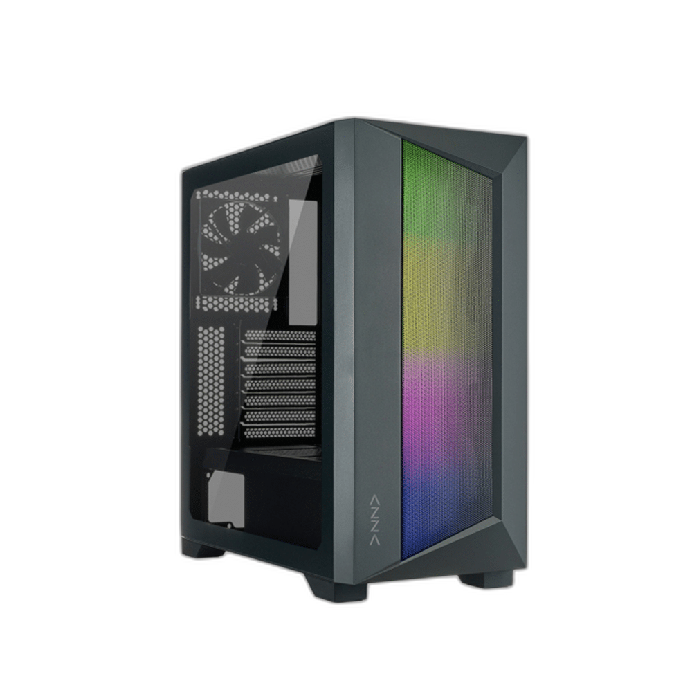 Azza Octane ATX Mid-Tower Case With 3 ARGB Fans