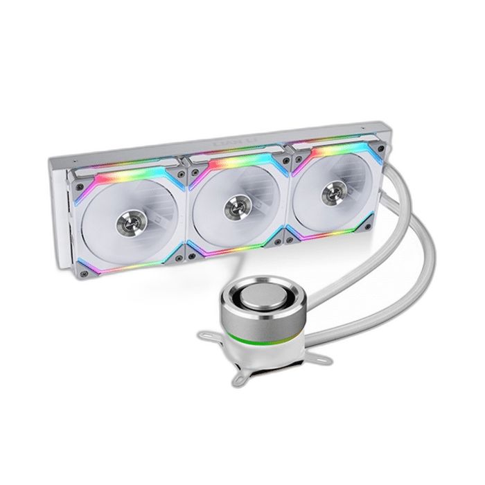 LIAN LI Galahad AIO 360 RGB Liquid CPU Cooler White