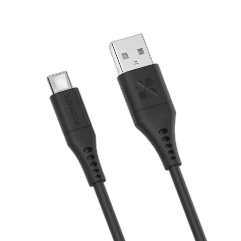 Promate PowerLink-AC120 USB-A to USB-C Cable, 1.2M