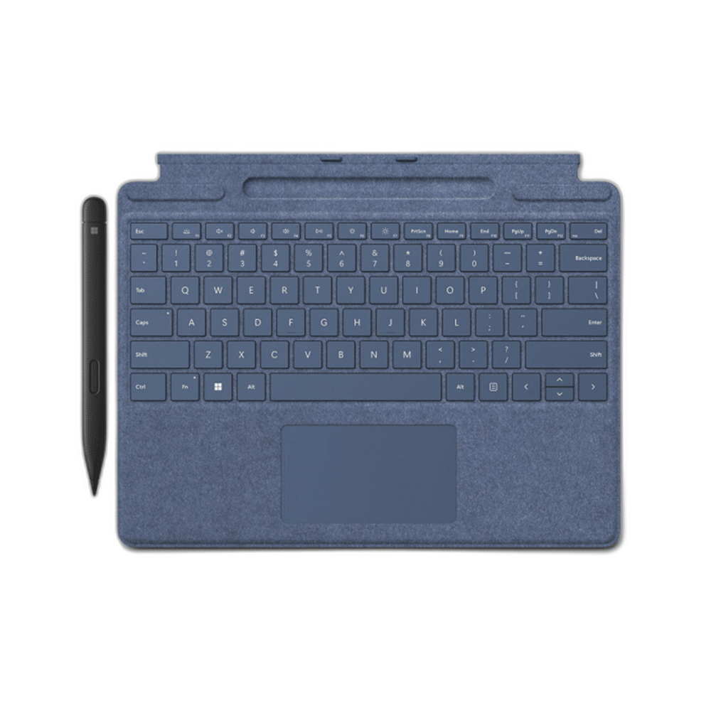 Microsoft Surface Pro Signature Keyboard With Slim Pen 2, Sapphire & Forest