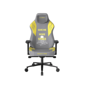DXRacer Craft Pro Give Me More Space Gaming Chair - Grey/Yellow