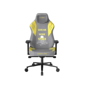 DXRacer Craft Pro Give Me More Space Gaming Chair - Grey/Yellow