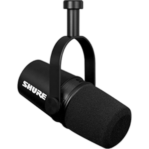 SHURE MV7X Dynamic Broadcast Microphone (XLR Only)