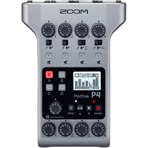 Zoom PodTrak P4 Portable Multitrack Recorder