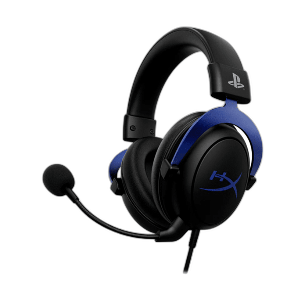 HyperX Cloud Wired Gaming Headset, Noise-Cancelling Mic for PS5/PS4