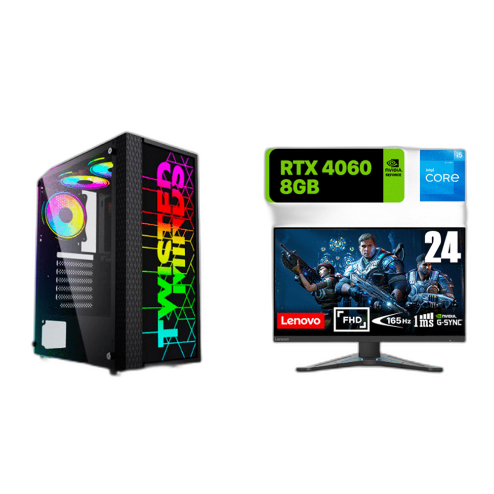 RTX 4060 Gaming PC, i5-12400F