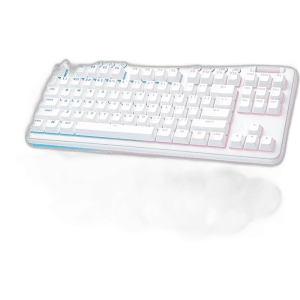 Logitech G715 TKL Wireless Mechanical Gaming Keyboard, White Mist