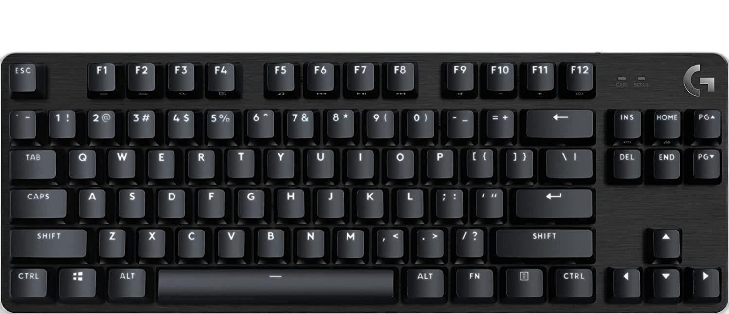 Logitech G413 TKL SE Wired Mechanical Gaming Keyboard, Black
