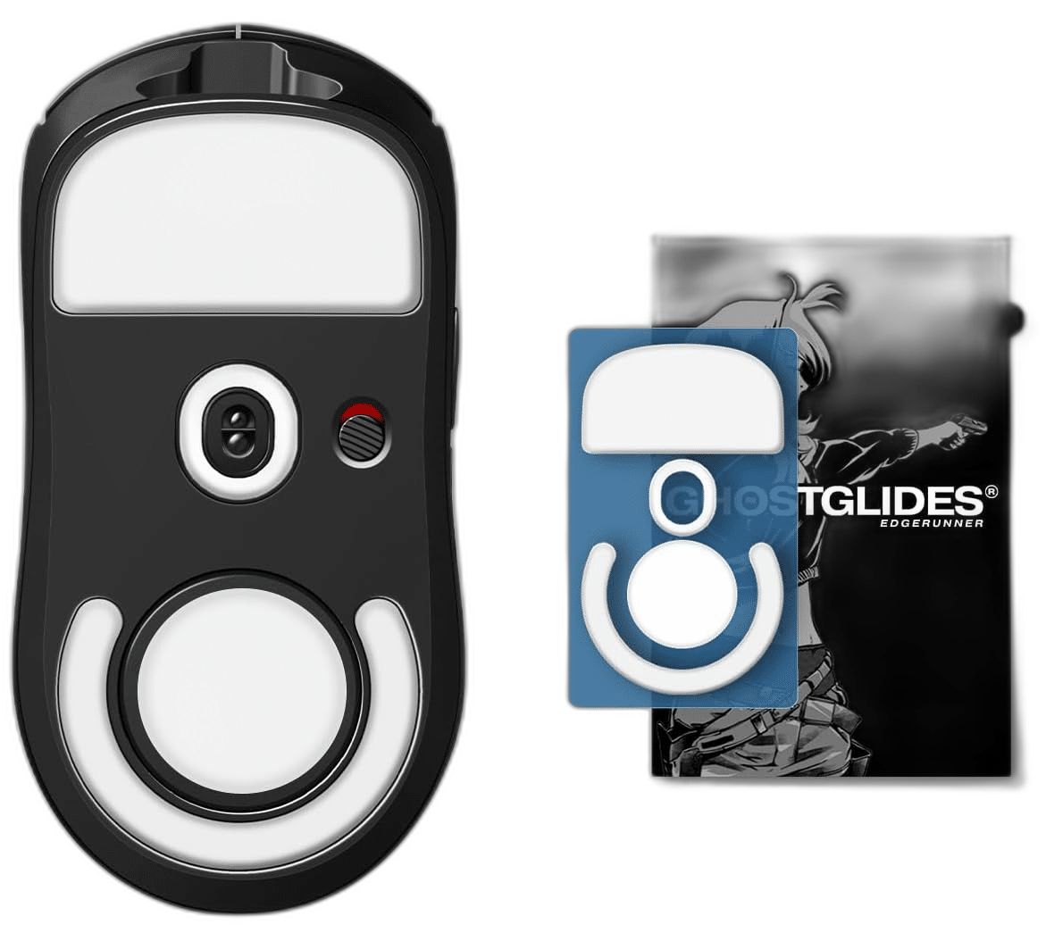GHOSTGLIDES EDGERUNNER PTFE Skates for Logitech G Pro