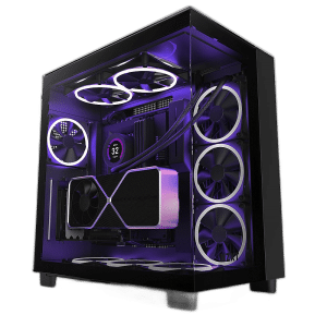 NZXT H9 Elite ATX Mid Tower Case with RGB Fans