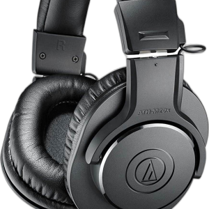 Audio-Technica ATH-M20X 40mm Drivers Closed-Back Headphones