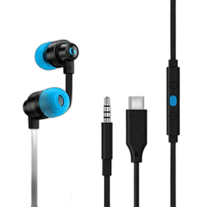 Logitech G333 Wired Earphones with Mic - Black