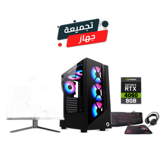 RTX 4060 Gaming PC, i5-12400F