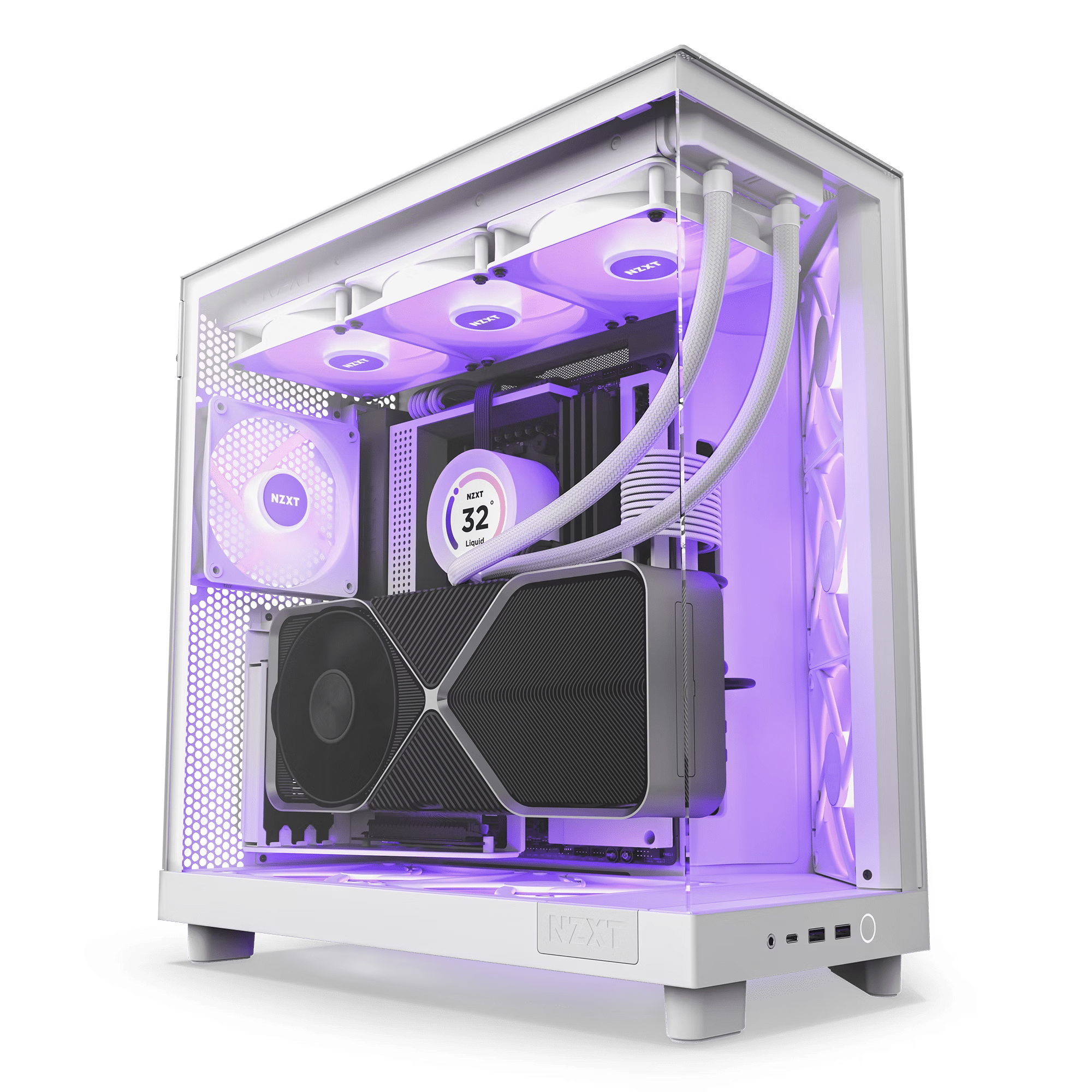 NZXT H6 Flow RGB Mid Tower Case