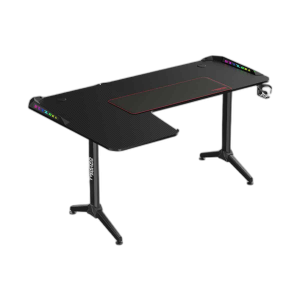 Twisted Minds WARRIOR L RGB Gaming Desk Left, Adjustable Height
