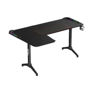 Twisted Minds WARRIOR L RGB Gaming Desk Left, Adjustable Height