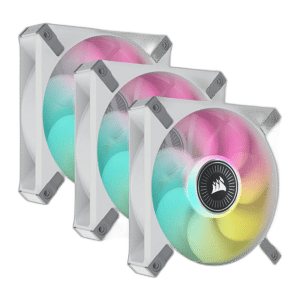 Corsair iCUE ML120 RGB ELITE 120mm Fan, Triple Pack