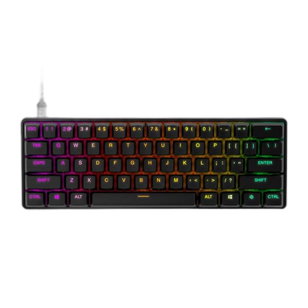 SteelSeries Apex Pro Mini 60% Wired Keyboard, Adjustable Switches