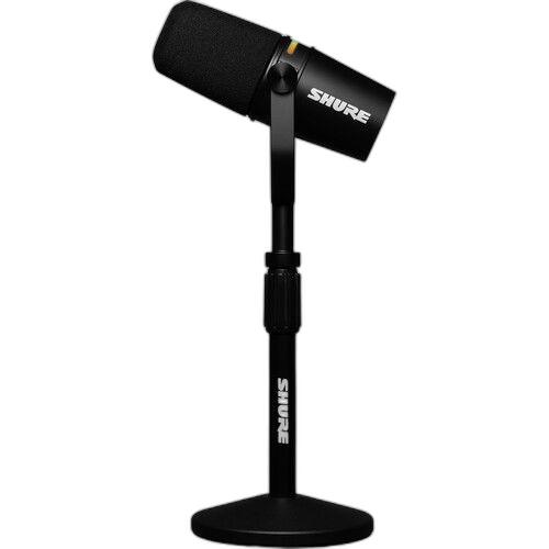 Shure MV7+ Podcast Kit with USB/XLR Microphone, Black