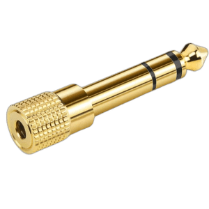Ancable Headphone Adapter, 3.5mm Female to 6.35mm Male