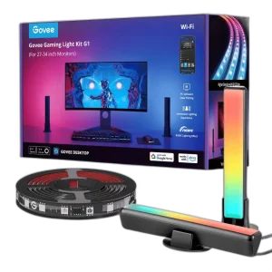 Govee H6608 RGBIC Monitor Backlight & Light Bar, Smart Sync Lighting
