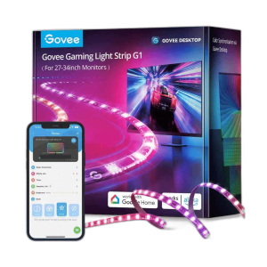 Govee Gaming Light Strip G1 for 27-34 inch Monitors, RGBIC Sync Lighting