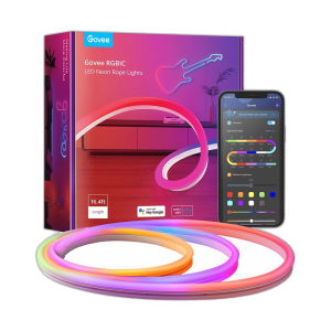 Govee RGBIC LED Neon Rope Lights, 5m for Colorful Displays