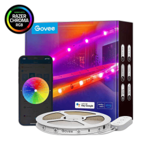 Govee RGBIC Wi-Fi + Bluetooth LED Strip Lights H619A, 5m