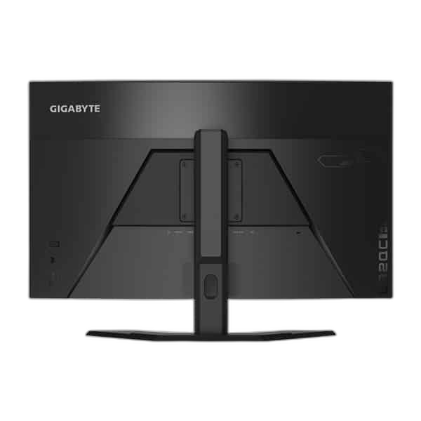 Gigabyte G32QC A gaming monitor rear view