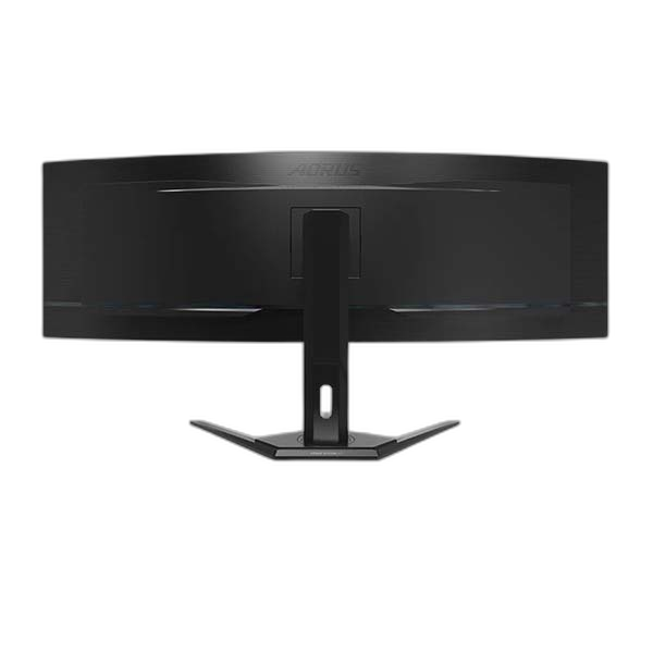 AORUS CO49DQ gaming monitor rear view