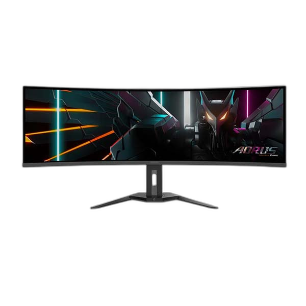 GIGABYTE AORUS CO49DQ 49 inch Dual QHD 144Hz QD-OLED Curved Gaming Monitor