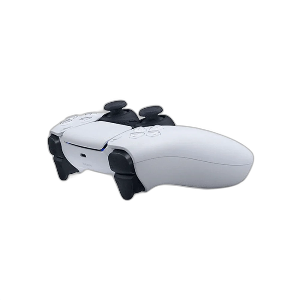 Sony DualSense Wireless Controller white angled view