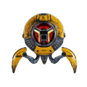 GravaStar Mars Pro Bluetooth 5.0 Speaker - War Damage Yellow