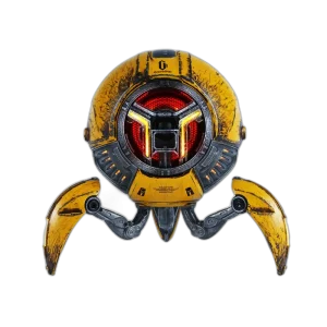 GravaStar Mars Pro Bluetooth 5.0 Speaker - War Damage Yellow