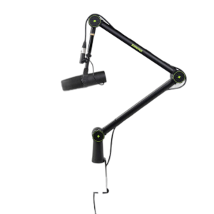 Shure Deluxe Articulating Desktop Microphone Boom Stand, 32.25” Reach