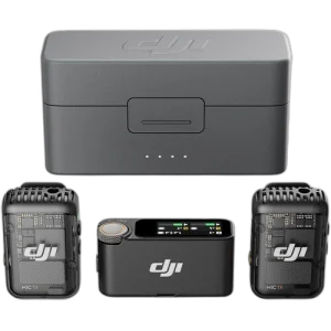 DJI Mic 2 — 2 TX + 1 RX + Charging Case Wireless Microphone System