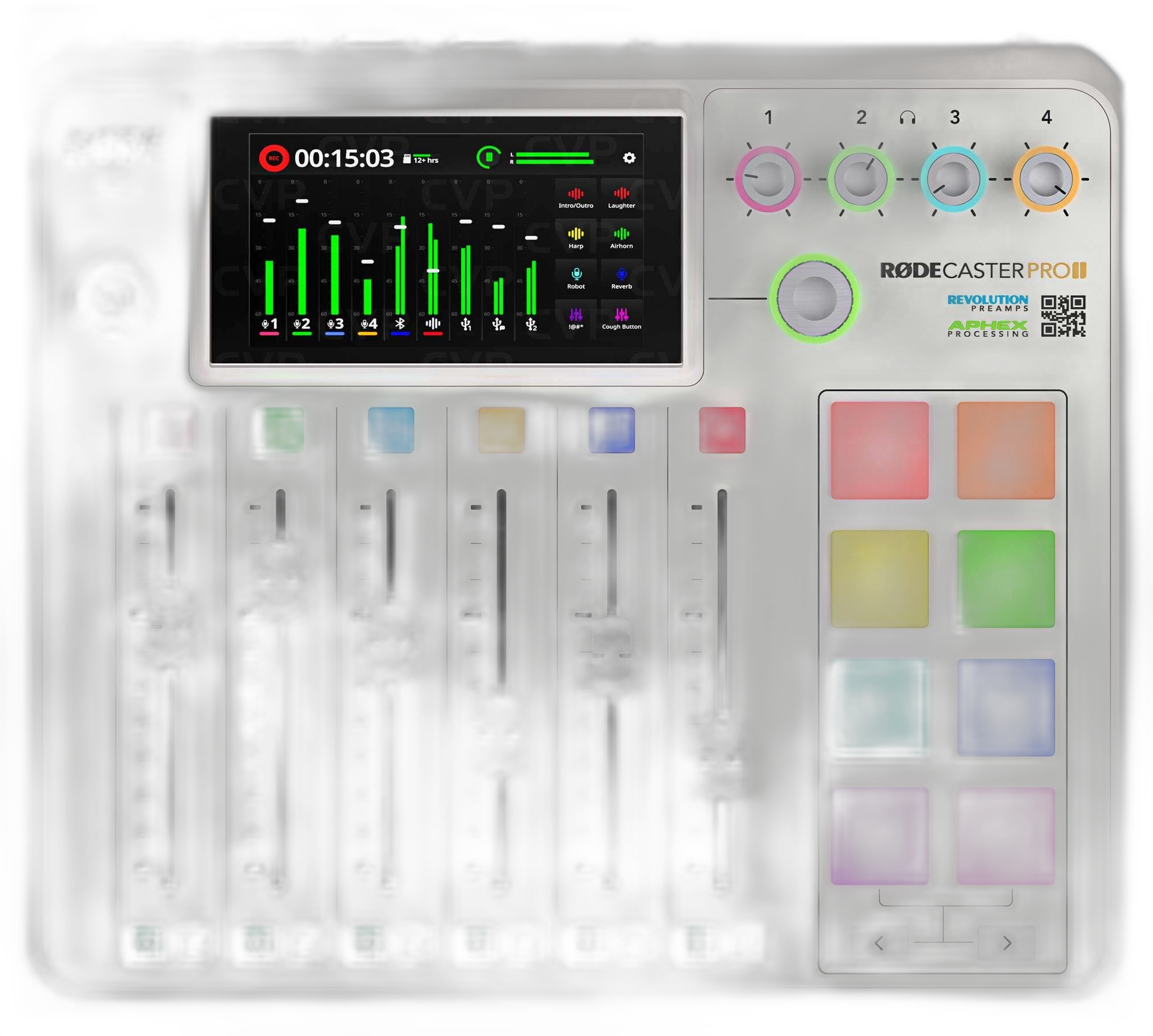 RODE RODECaster Pro II Integrated Audio Production Studio, 9-Channel Mixer