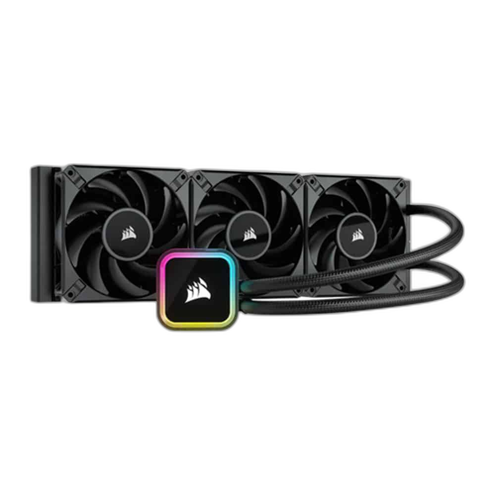 Corsair iCUE H150i RGB ELITE Liquid CPU Cooler - Black