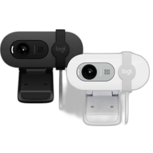 Logitech Brio 100 Full HD Webcam, 1080p Resolution