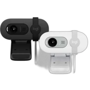 Logitech Brio 100 Full HD Webcam, 1080p Resolution