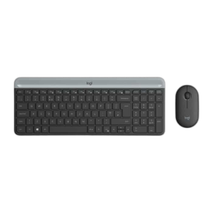 Logitech MK470 Slim Wireless Keyboard & Mouse Combo, Black