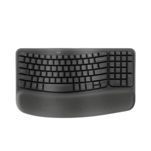 Logitech Wave Keys Wireless Bluetooth Keyboard, Black