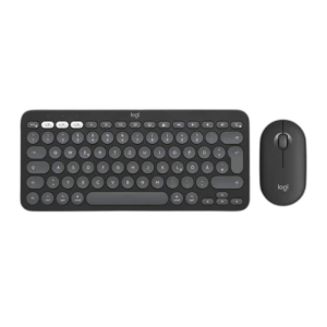 Logitech Pebble 2 Wireless Keyboard and Mouse Combo, Graphite