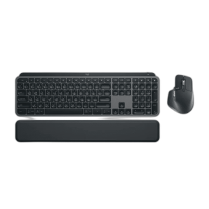 Logitech MX KEYS S Combo Wireless Keyboard and Mouse Set, Graphite