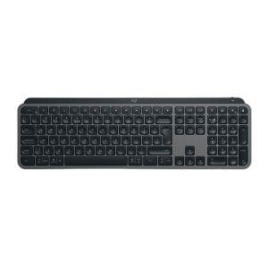 Logitech Max Keys S Advanced Wireless Illuminated Keyboard, Graphite
