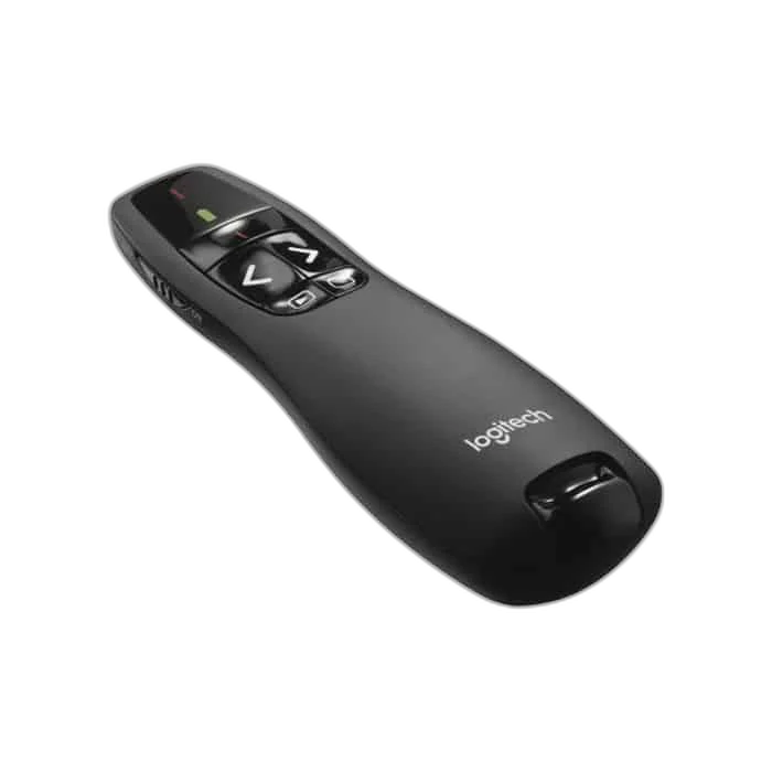 Logitech R400 presenter detail