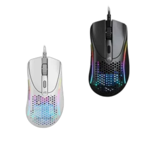 Glorious Model D2 Wired RGB Gaming Mouse, Ergonomic 26K DPI