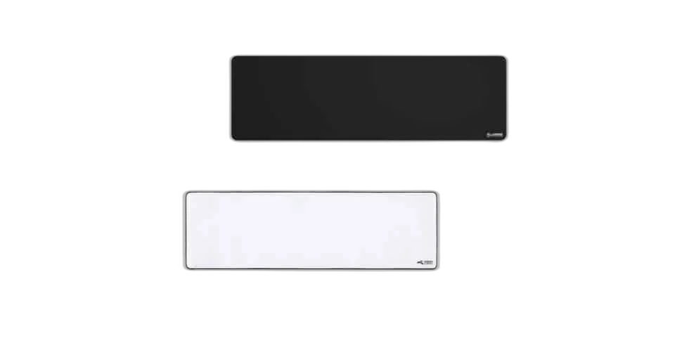 Glorious Extended Gaming Mouse Pad 11"x36" Black/White