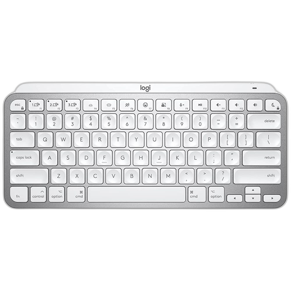 Logitech MX Keys Mini for Mac Wireless Keyboard, Silver