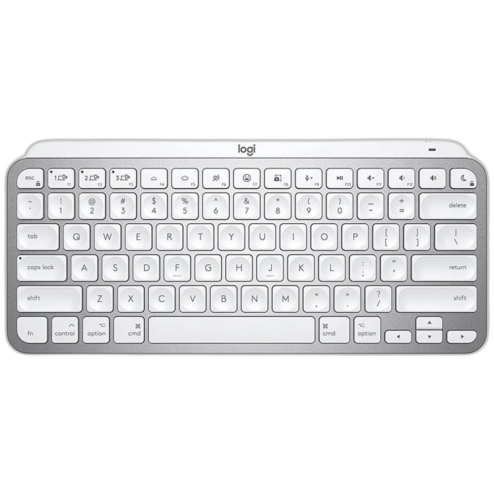 Logitech MX Keys Mini for Mac Wireless Keyboard, Silver
